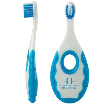 Baby Toothbrush - One-Color Personalization Available from Positive Promotions