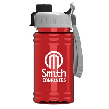 UpCycle RPET - Mini Sports Bottle16-Oz. With Quick Snap Lid - Personalization Available from Positive Promotions