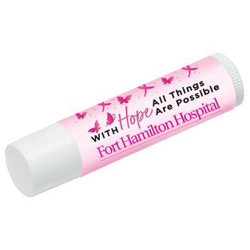 With Hope, All Things Are Possible Lip Balm - Full-Color Personalization Available from Positive Promotions