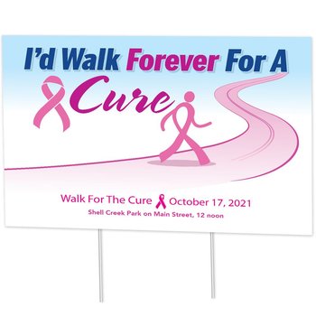 I'd Walk Forever For A Cure 24