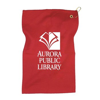 Microfiber Golf Towel - Personalization Available from Positive Promotions