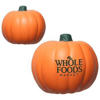 Pumpkin Stress Reliever - Personalization Available from Positive Promotions