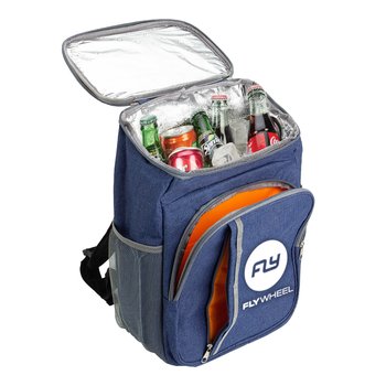 Eastwood Water-Resistant Cooler Backpack - One-Color Personalization Available from Positive Promotions