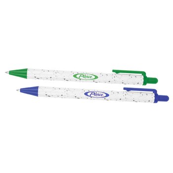 Two-Tone Terrazzo Pen - Personalization Available from Positive Promotions