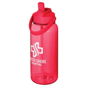 Tritan Bold Brights Water Bottle 33-Oz. - Personalization Available from Positive Promotions