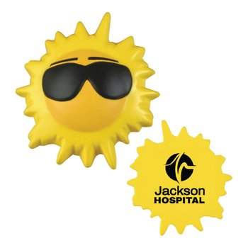 Sunstational Stress Reliever - Personalization Available from Positive Promotions