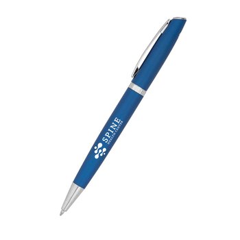 Recycled Aluminum Twist-Action Pen - Personalization Available from Positive Promotions