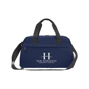 Weekender rPET Duffel Bag - Personalization Available from Positive Promotions