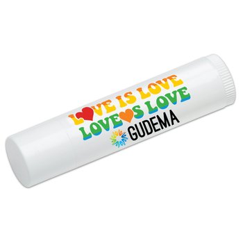 Love Is Love Lip Balm - Personalization Available from Positive Promotions
