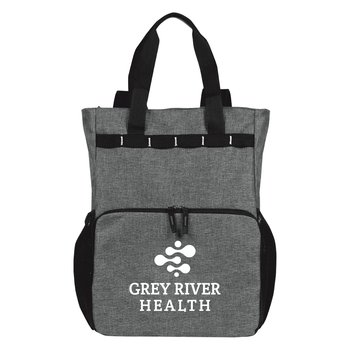 Roam Convertible Tote & Backpack - One-Color Personalization Available from Positive Promotions