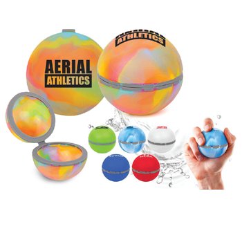 Reusable Water Balloon Splash Ball - One-Color Personalization Available from Positive Promotions