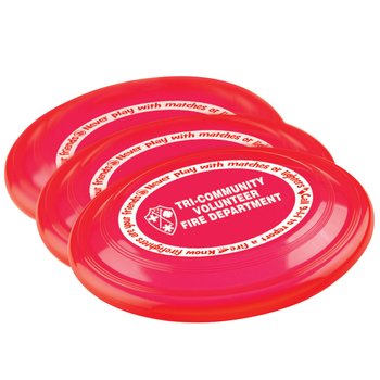 Fire Prevention Translucent High Flyer - One-Color Personalization Available from Positive Promotions
