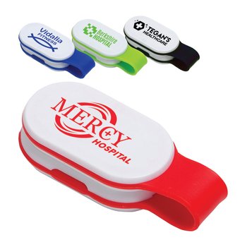 Wearable Magnetic Safety Clip Light - One-Color Personalization Available from Positive Promotions