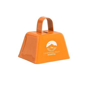 Flat Classic Premium Cowbell - One-Color Personalization Available from Positive Promotions