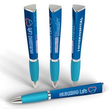 Nursing Life 3-Sided Pen - Full-Color Personalization Available from Positive Promotions