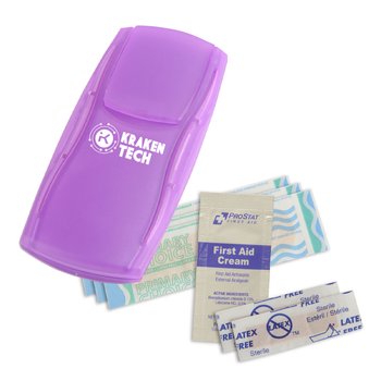 Mini On-the-Go Care Kit - One-Color Personalization Available from Positive Promotions