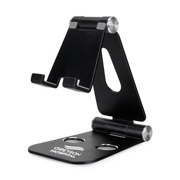 iLive Folding Pocket-Sized Phone & Tablet Holder Stand - One-Color Personalization Available from Positive Promotions