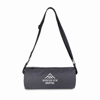 Recycled rPET Waterproof Sling Crossbody Bag - One-Color Personalization Available from Positive Promotions
