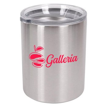 Shorty Vacuum Insulated Stainless-Steel Tumbler Mug 12 oz. - One-Color Personalization Available from Positive Promotions