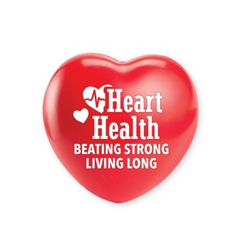 Heart Health: Beating Strong, Living Long Heart-Shaped Stress Reliever from Positive Promotions