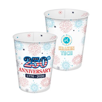 USA 250th Anniversary Fireworks Stadium Cup 16 oz. - Personalization Available from Positive Promotions
