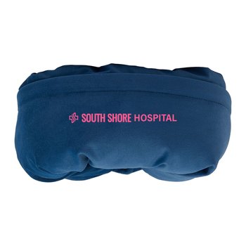 Recycled 2-in-1 Compact Packable Travel Pillow & Packing Cube - One-Color Personalization Available from Positive Promotions
