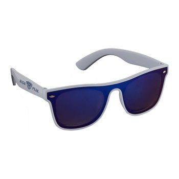Recycled Single Lens Sunglasses - Unisex - Personalization Available from Positive Promotions