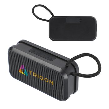 IPX5 Waterproof Wireless Speaker With Magnet Mount - Full-Color Personalization Available from Positive Promotions