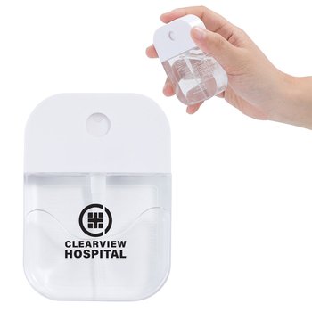 Hand Sanitizer Spray With Aloe Extract 1.2 oz. - One-Color Personalization Available from Positive Promotions