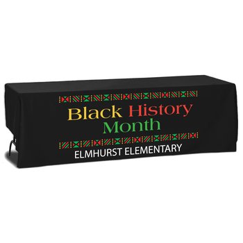Black History Month Table Cover from Positive Promotions