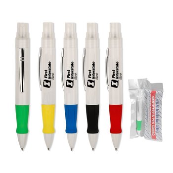 2-in-1 Pen Hand Sanitizer from Positive Promotions