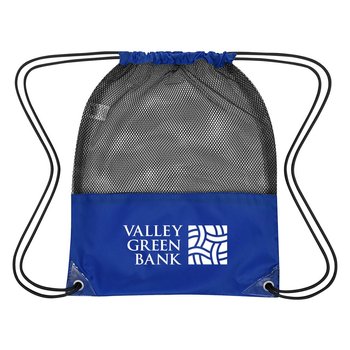 Mesh Sports Backpack - Personalization Available from Positive Promotions