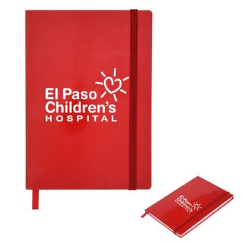 Glossy Journal - Personalization Available from Positive Promotions