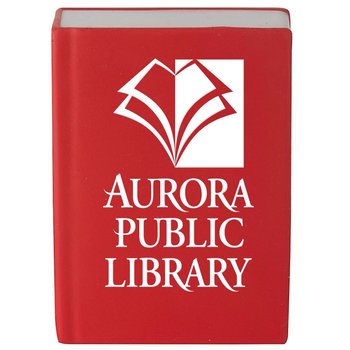 Book Stress Reliever-Personalization Available from Positive Promotions