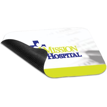 PermaBrite Mouse Mat with Antimicrobial Additive - Personalization Available from Positive Promotions