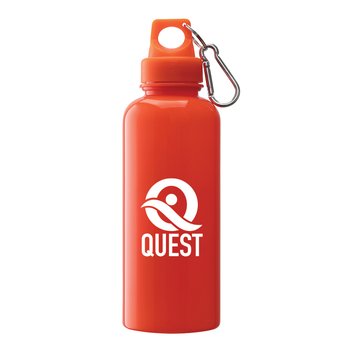 Brio 20 oz. PS Water Bottle w/ Carabiner-Personalization Available from Positive Promotions