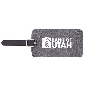 Kapston Pierce Luggage Tag-Personalization Available from Positive Promotions