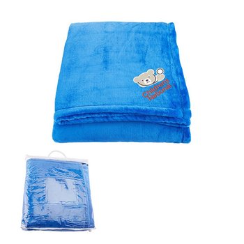 Mink Touch Luxury Blanket - Embroidered Personalization Available from Positive Promotions
