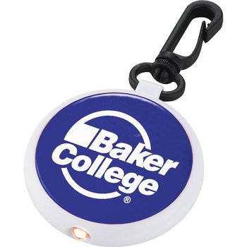 Round Reflector Light-Personalization Available from Positive Promotions