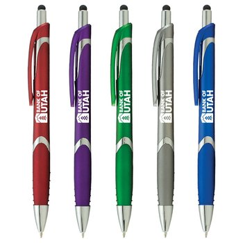 Solana Metallic With Stylus-Personalization Available from Positive Promotions