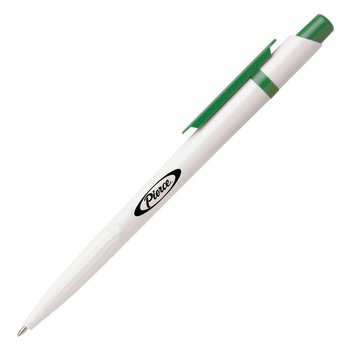 Cedar Retractable Plastic Pen-Personalization Available from Positive Promotions