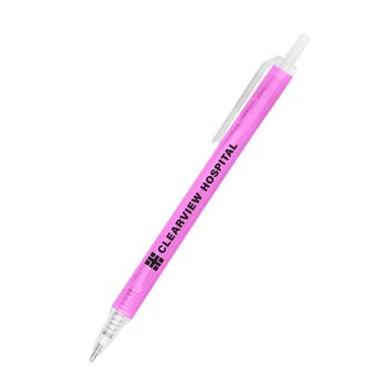 Amber Frost Pen-Personalization Available from Positive Promotions