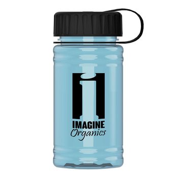 UpCycle Mini RPet Sports Bottle with Tethered Lid - 16 Oz.-Personalization Available from Positive Promotions