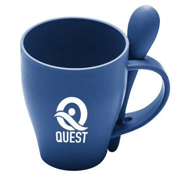 Harvest Spooner Mug 12 oz.-Personalization Available from Positive Promotions