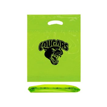 OXO Reusable Fold-Over Reinforced Die Cut Bag 12 x 16 x 3- Personalization Available from Positive Promotions