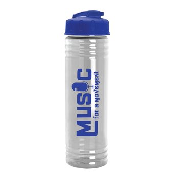 Slim Fit rPET Water Bottle 24-Oz. - Personalization Available from Positive Promotions