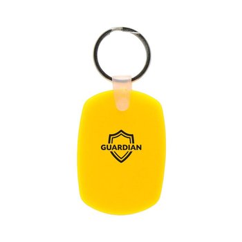 Oval Soft Keytag- Personalization Available from Positive Promotions