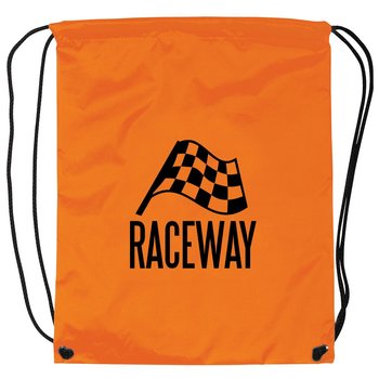 Polyester Drawstring Backpack - Personalization Available from Positive Promotions