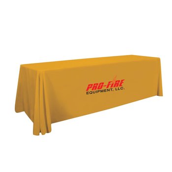 8' LazerLine 4-Sided Throw Full-Color Front Only- Personalization Available from Positive Promotions