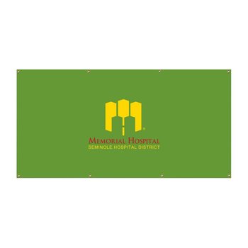 18 oz. Vinyl Banner (Single-Sided) - 3' x 8'- Personalization Available from Positive Promotions